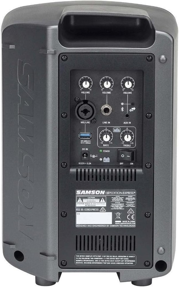 Samson SAXPEXPP, Express+ Portable PA with Bluetooth & Wired Mic. - Open Box