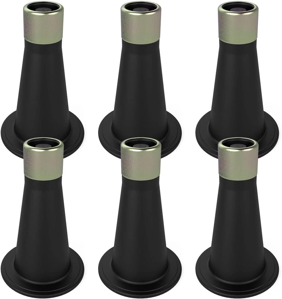 6PC Bedframe Feet / Bed Frame Foot Risers / Wheel Replacement Set