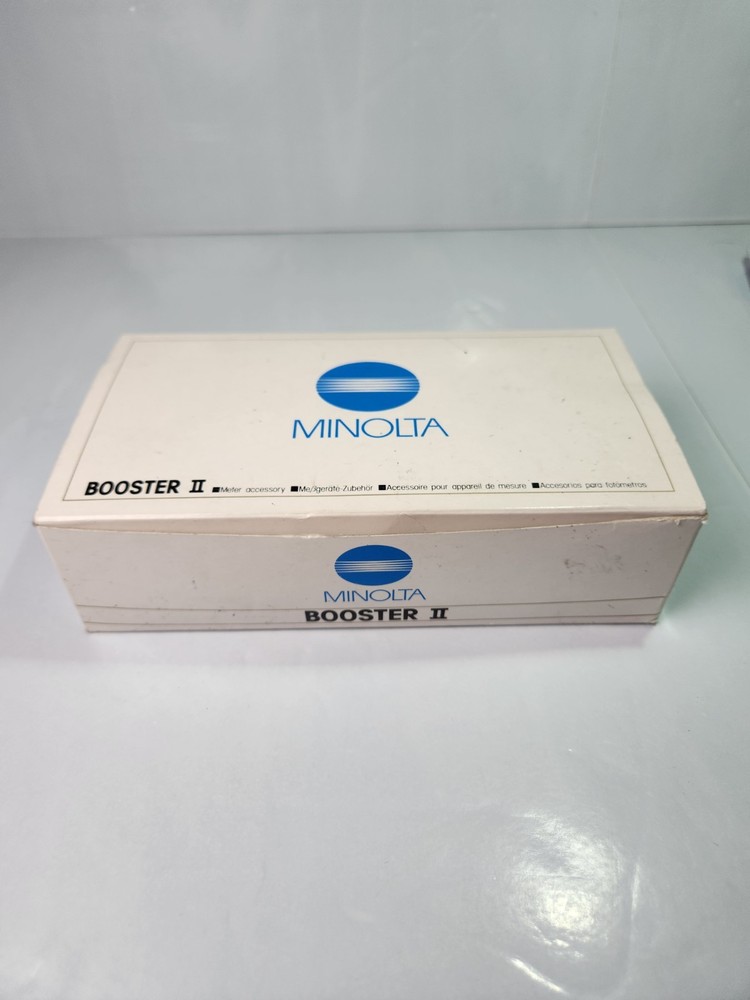 Minolta Camera Booster II Attachment For Flashmeter / Autometer w/ Box
