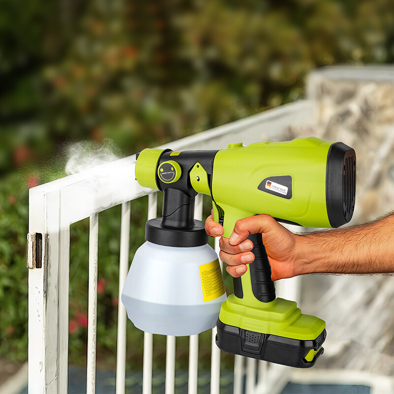 NEW Cordless High Pressure Spray Gun Airless Paint Sprayer For Ryobi 18V Battery