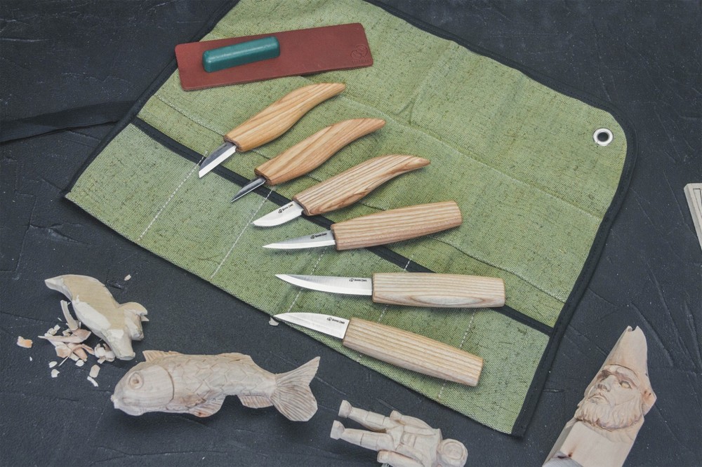 Basic Wood Carving Knives Set BeaverCraft S58