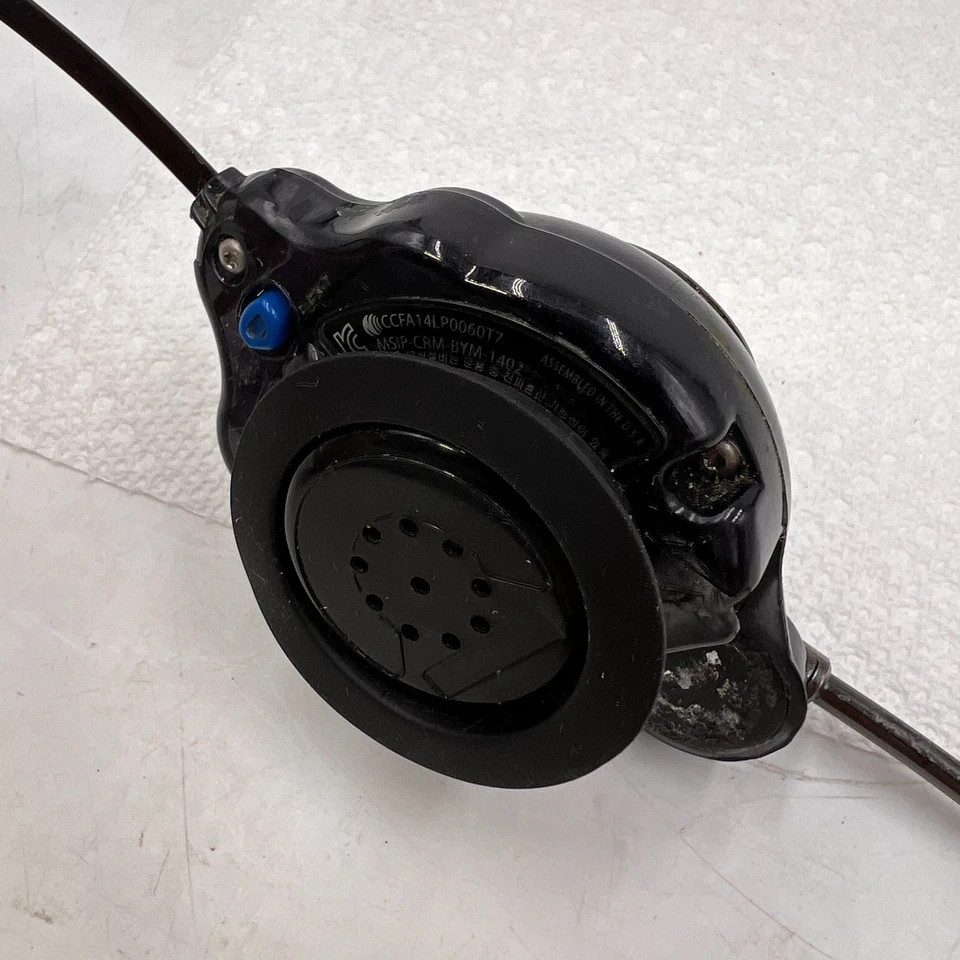 UNTESTED HME HS6200 Wireless Headset Drive Thru W/ Battery/UNTESTED NOT /WORKING