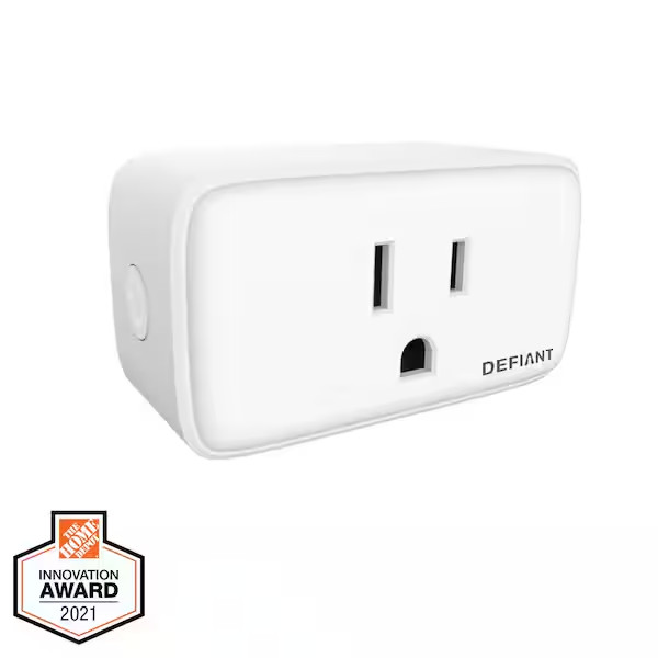 Volt Indoor Smart Plug & Timer Wi-Fi Bluetooth Single Outlet Powered by Hubspace
