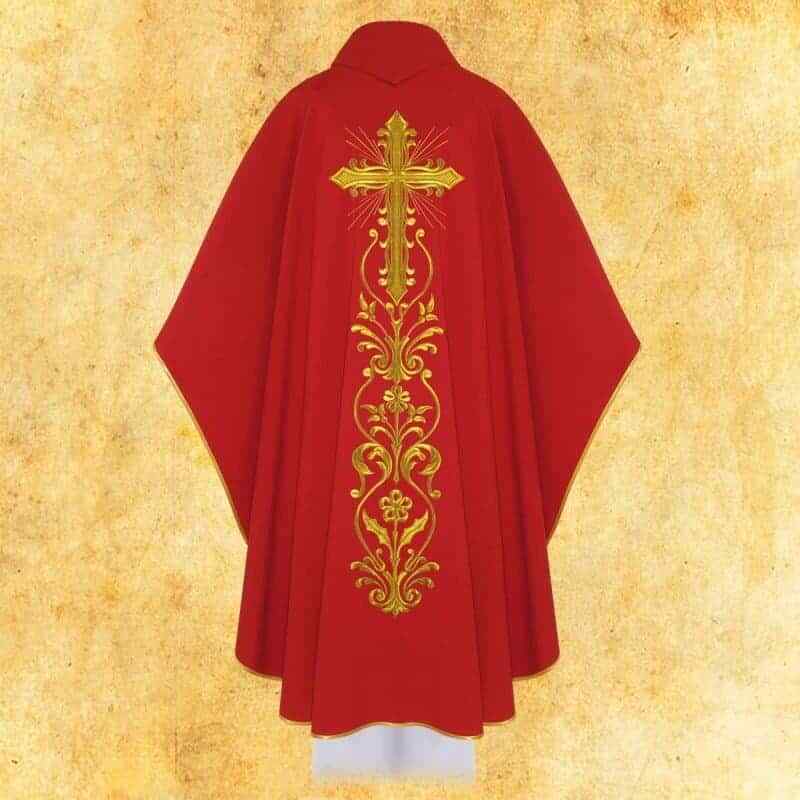 Chasuble embroidered "Saint Peter and Paul"