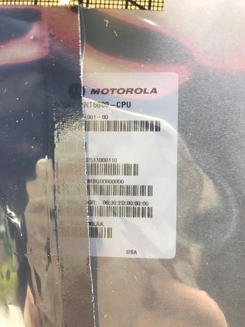 Motorola ONT 6000-CPU Optical Network Terminal 523960