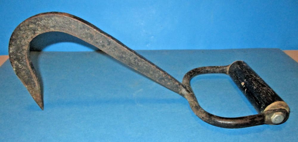 REAL NICE-VINTAGE-TOP QUALITY Pulp Hook, MAINE Logging Tool