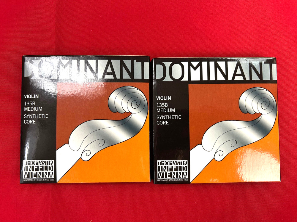 100% Authentic 2 Sets Thomastik Dominant 135B Violin String  Set 4/4 E Ball