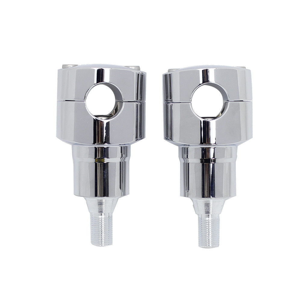 3" OEM Style Risers Kit for Harley Springer Softail FXSTSB with 1.0" Bar Chrome