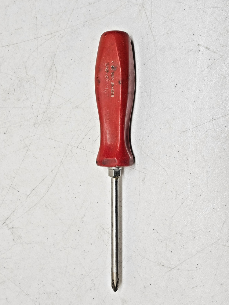 Snap-on Tools RED #2 Phillips Hard Handle Screwdriver SDDP42