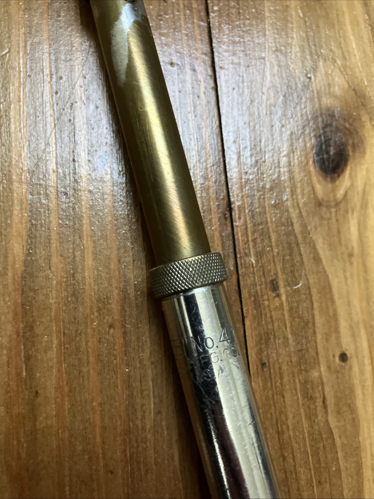 Vintage North Bros. Yankee No. 41 Push Drill with 3 Bits