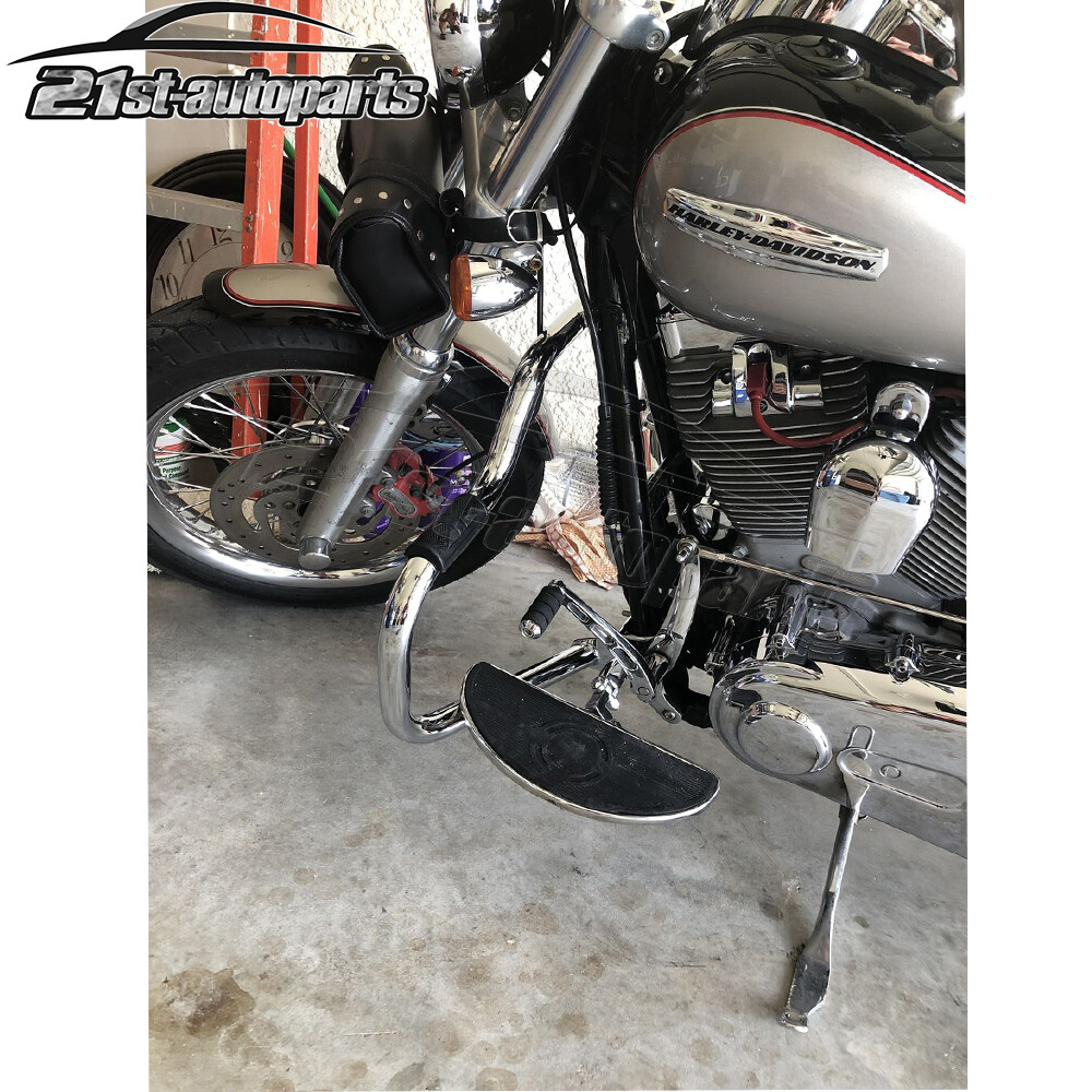 For 06-17 Harley Dyna Wide Glide FXDWG Front Mustache Engine Guard Crash Bars