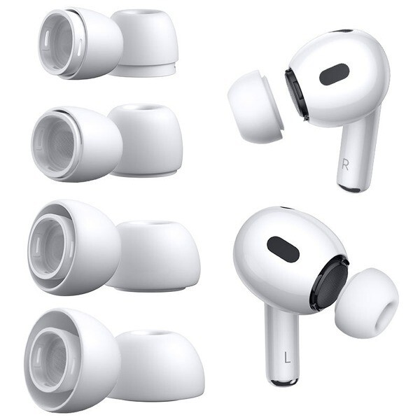 Replacement Eartips for Apple AirPods Pro and AirPods Pro 2nd Generation Earbuds