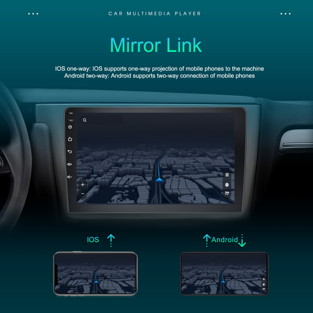 9" For 2012-2020 Dodge Journey Carplay Android 13 Car Stereo Radio Player GPS BT