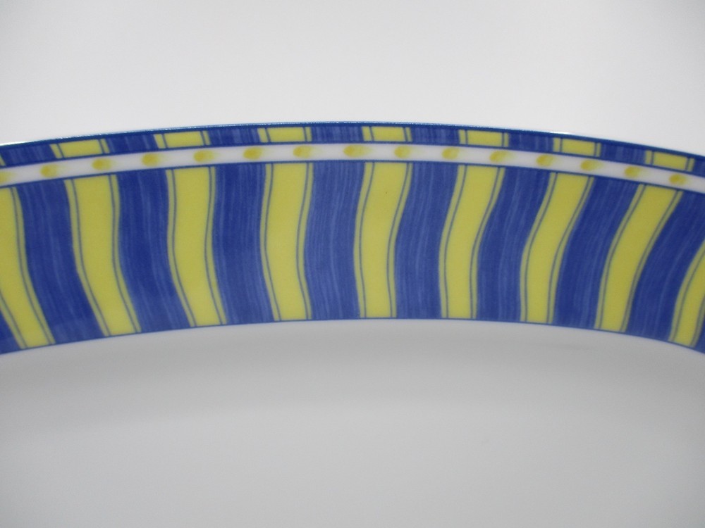 NORITAKE SUMMER WAVES OVAL PLATTER - 14" 0305E