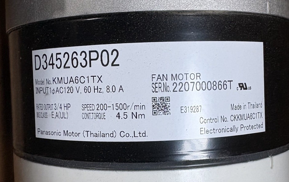 Trane MOT16957 - KMUA6C1TX 3/4HP Variable Speed Furnace / Air Handler Fan Motor