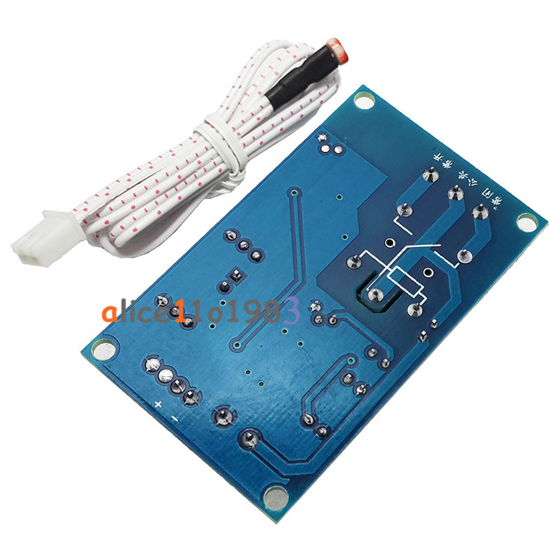 Photoresistor Relay Module 12V Light Detect Sensor Timmer Light Control