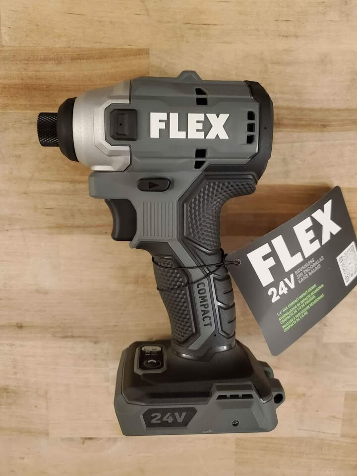 New Flex Impact Driver 3 Speed Brushless 24 Volt