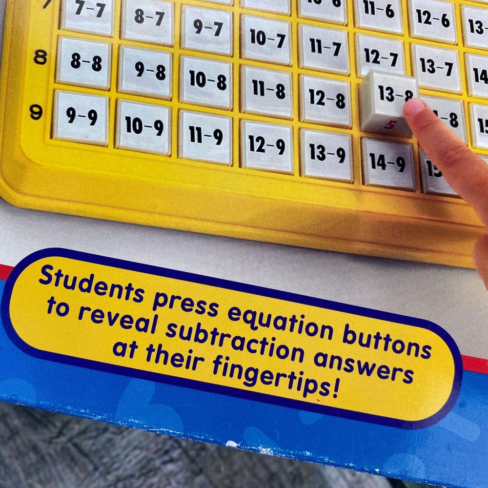 EUC Lakeshore Subtraction Machine Learn Subtract Press Button Math Educational