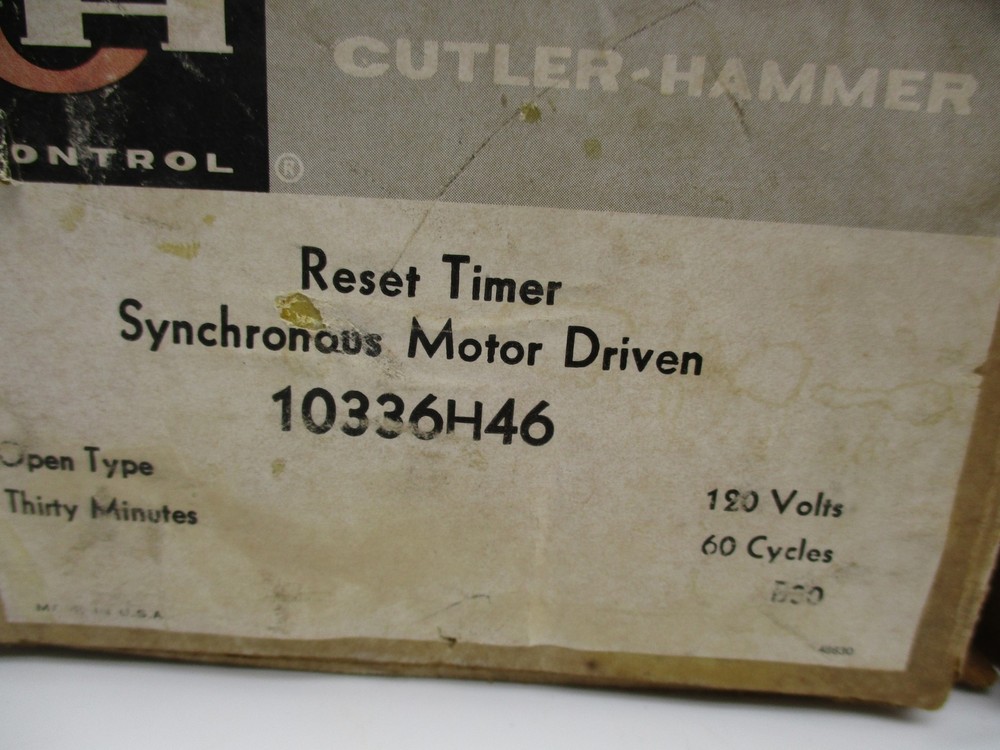 CUTLER HAMMER 10336H46B30 NSMP