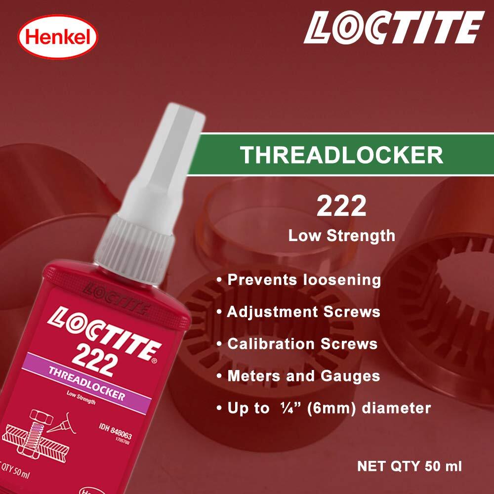 Purple Threadlocking Adhesive Low Strength Easy Disassembly for Metal Assemblies