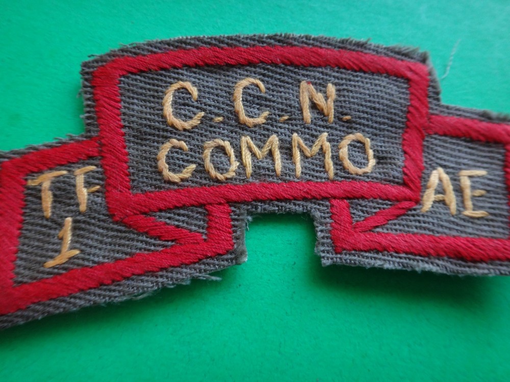 Task Force 1 Advisory Element TF1AE CCN COMMO Hand Sewn Patch from Vietnam War