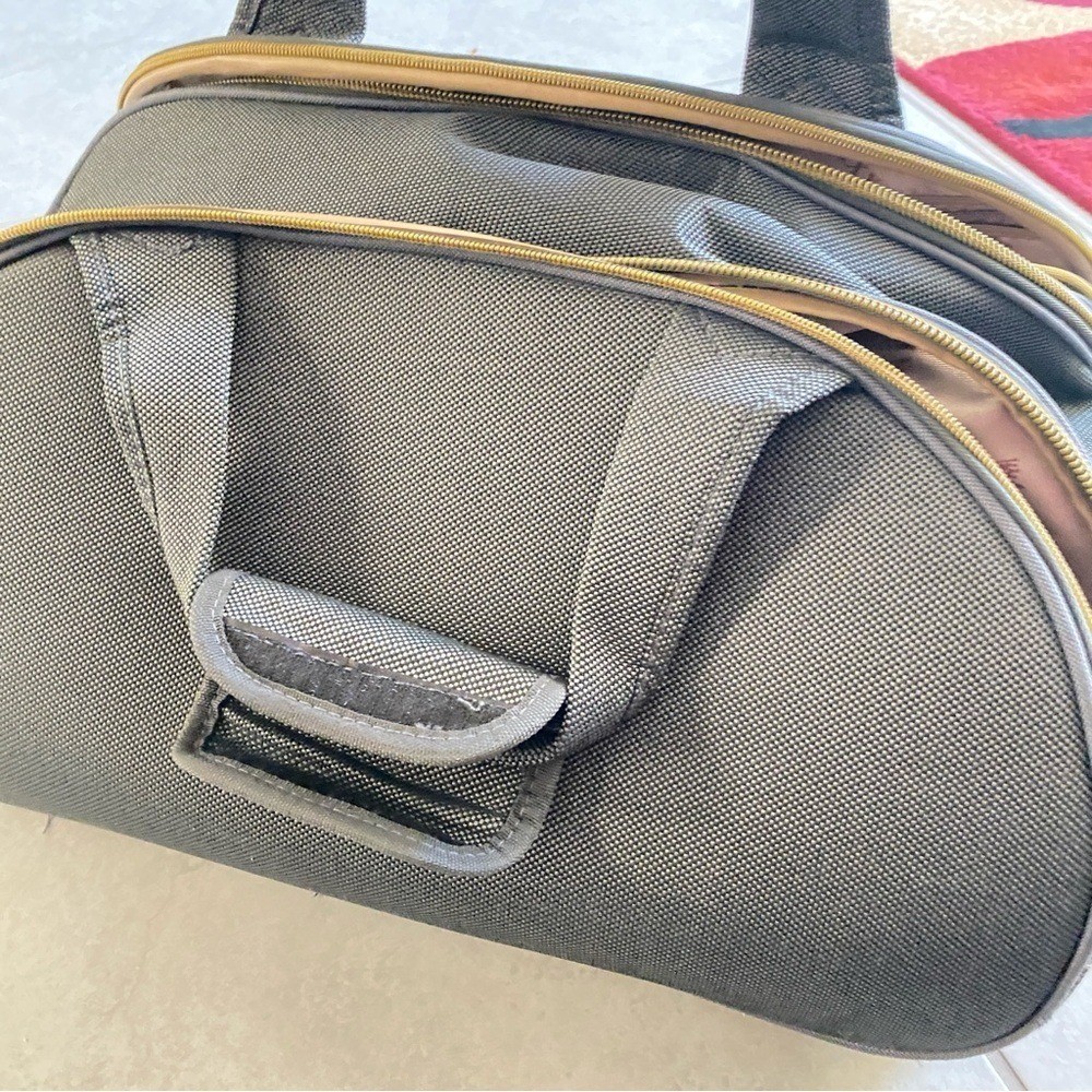 GALAXY GREY DUFFLE TROLLEY BAG