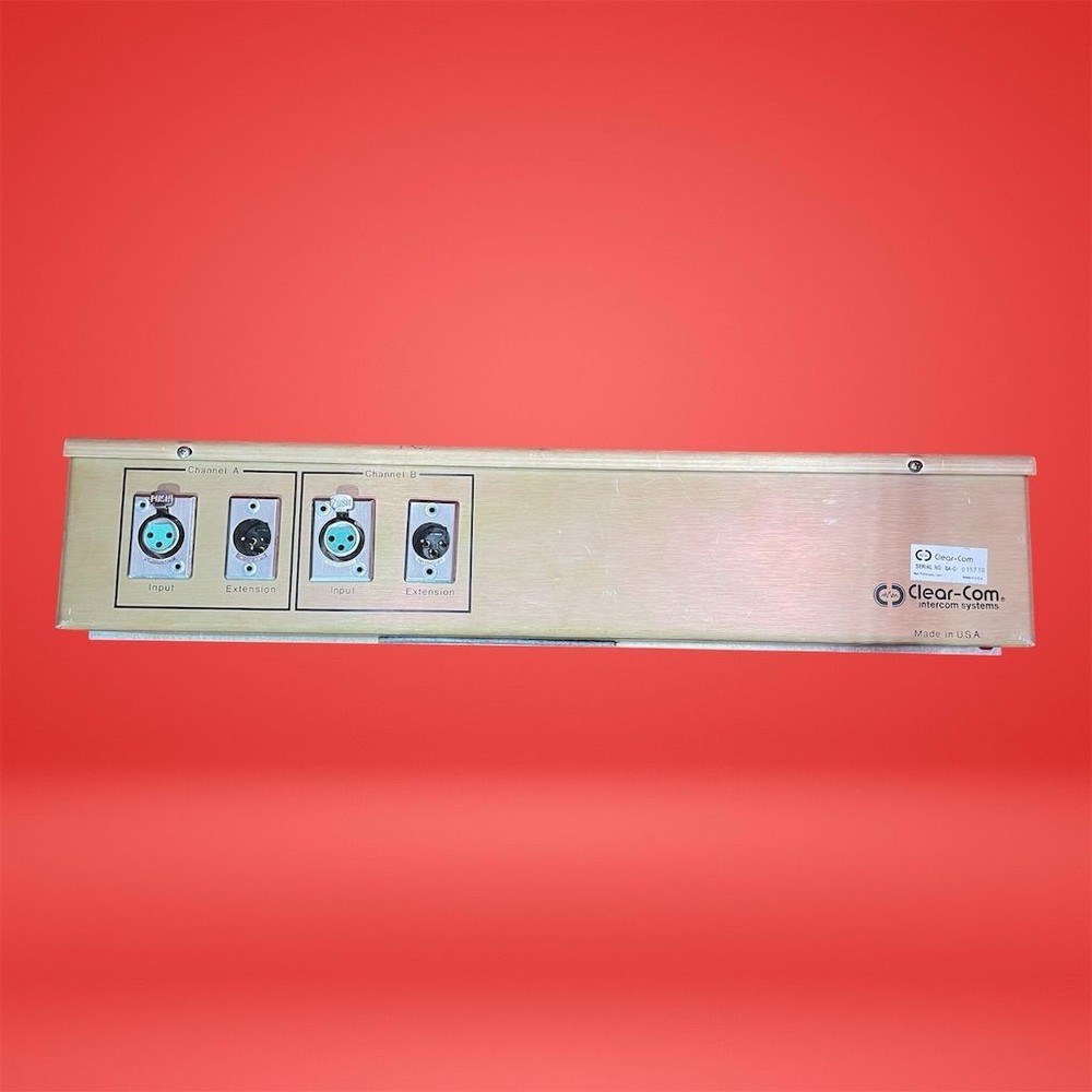 Clear-Com Rack-Mounted Intercom Station KB-112 with Multi Ports