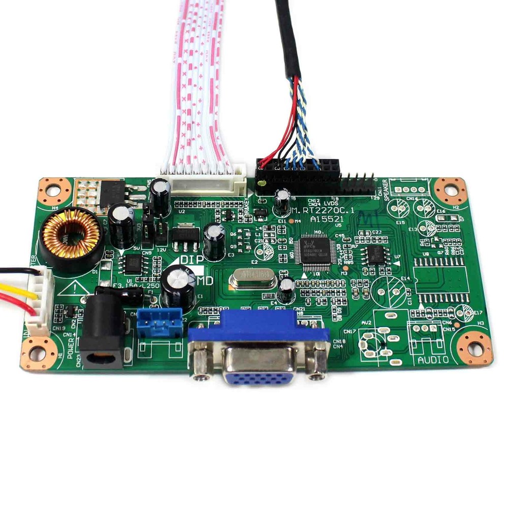 VGA LCD Controller Board Work For 10" TM100SV 02L02 800x600 LCD Screen