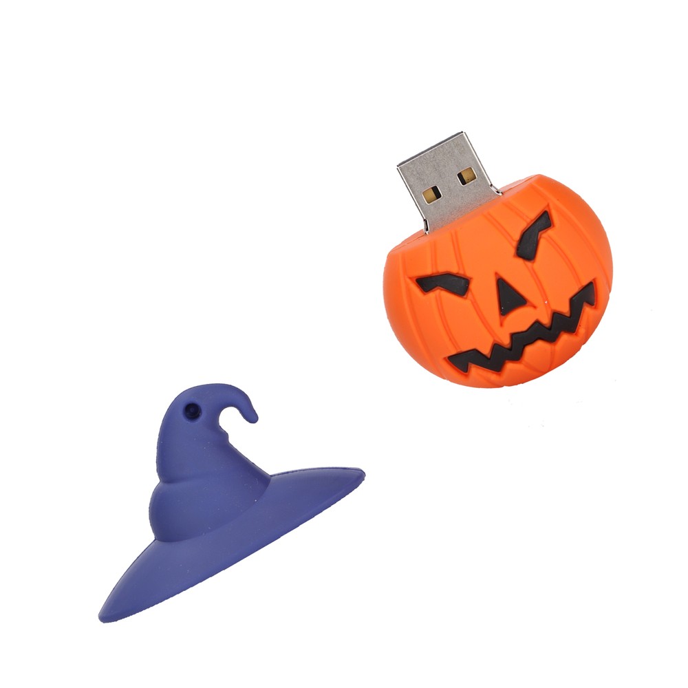 (Pumpkin Head 64GB) USB Flash Drive USB2.0 USB Flash Drive U Disk