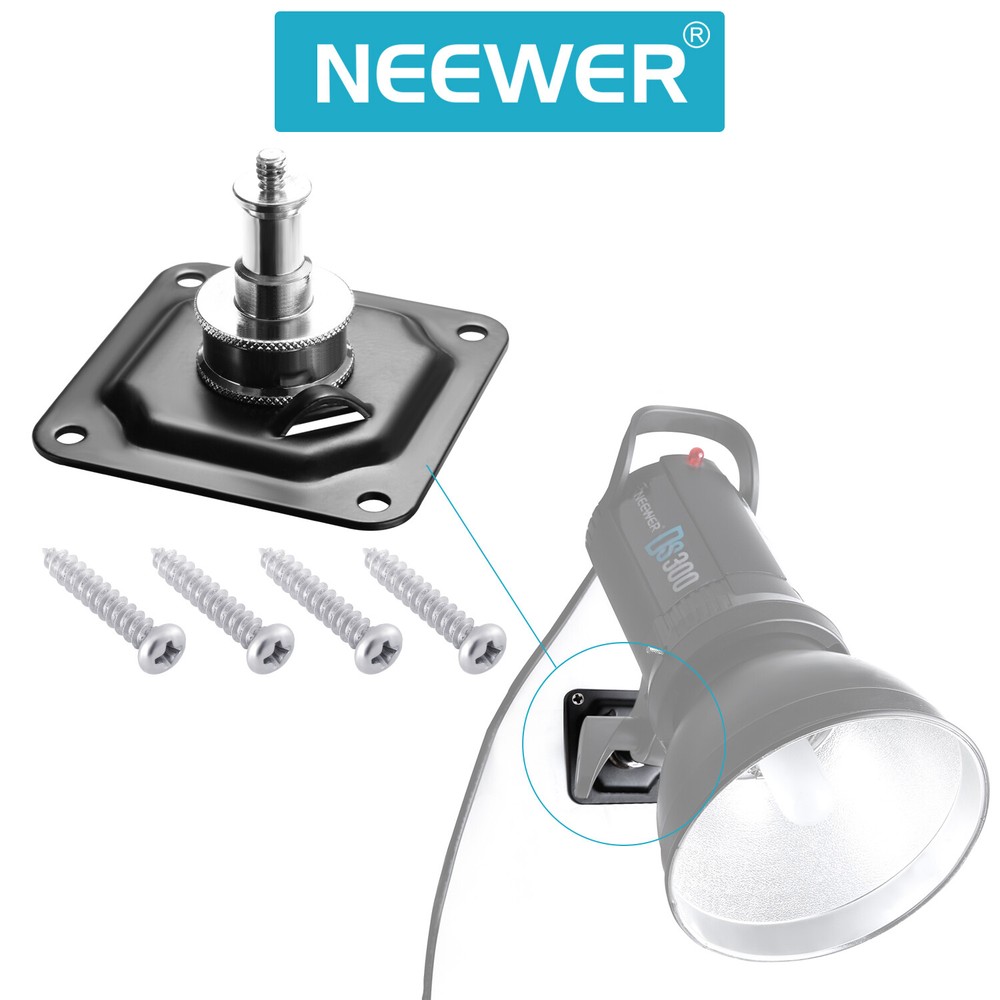 Neewer Photography Studio Video Wall Ceiling Mount 5/8" Stud with 1/4" thread