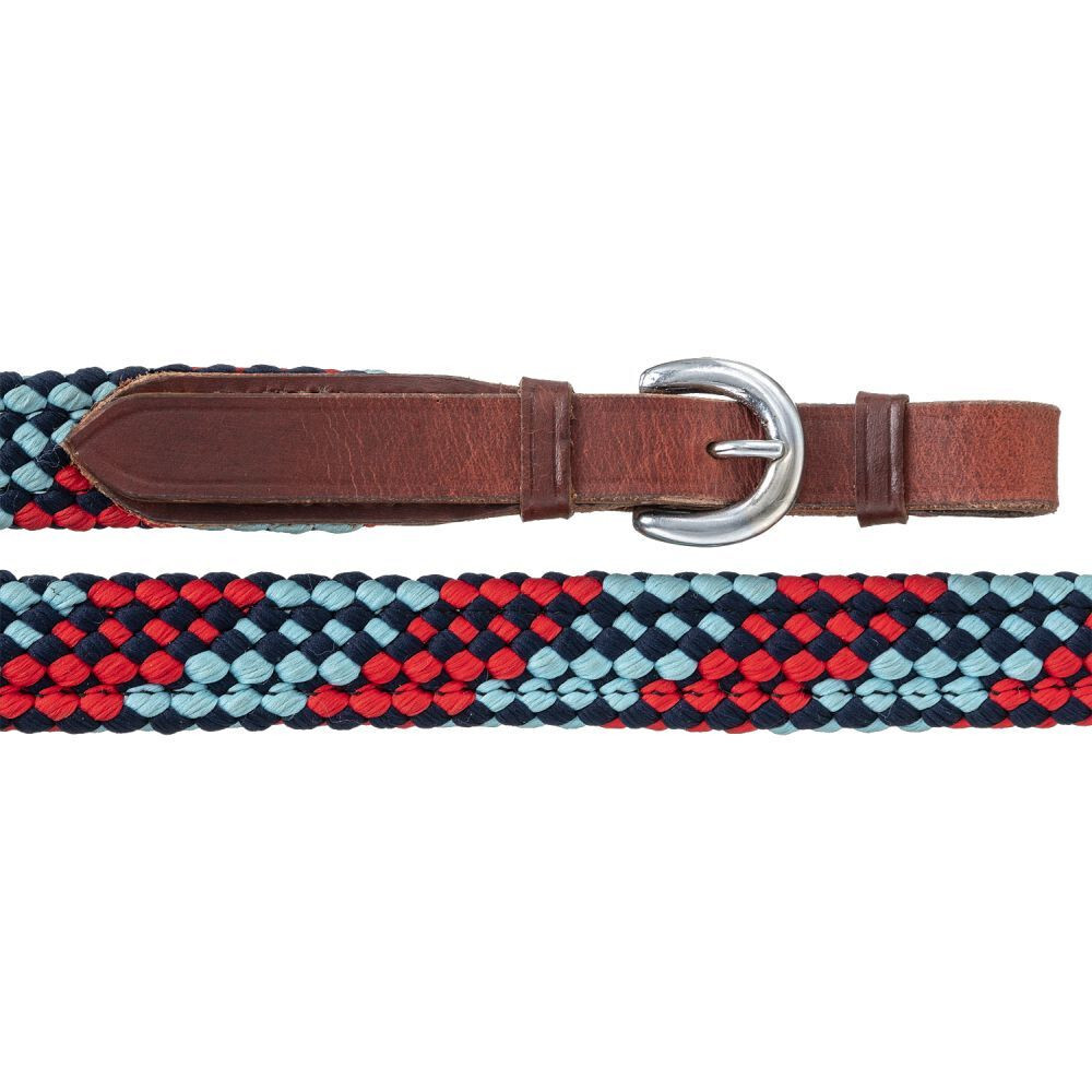 Tough1 7ft Flat Braided Trail Reins