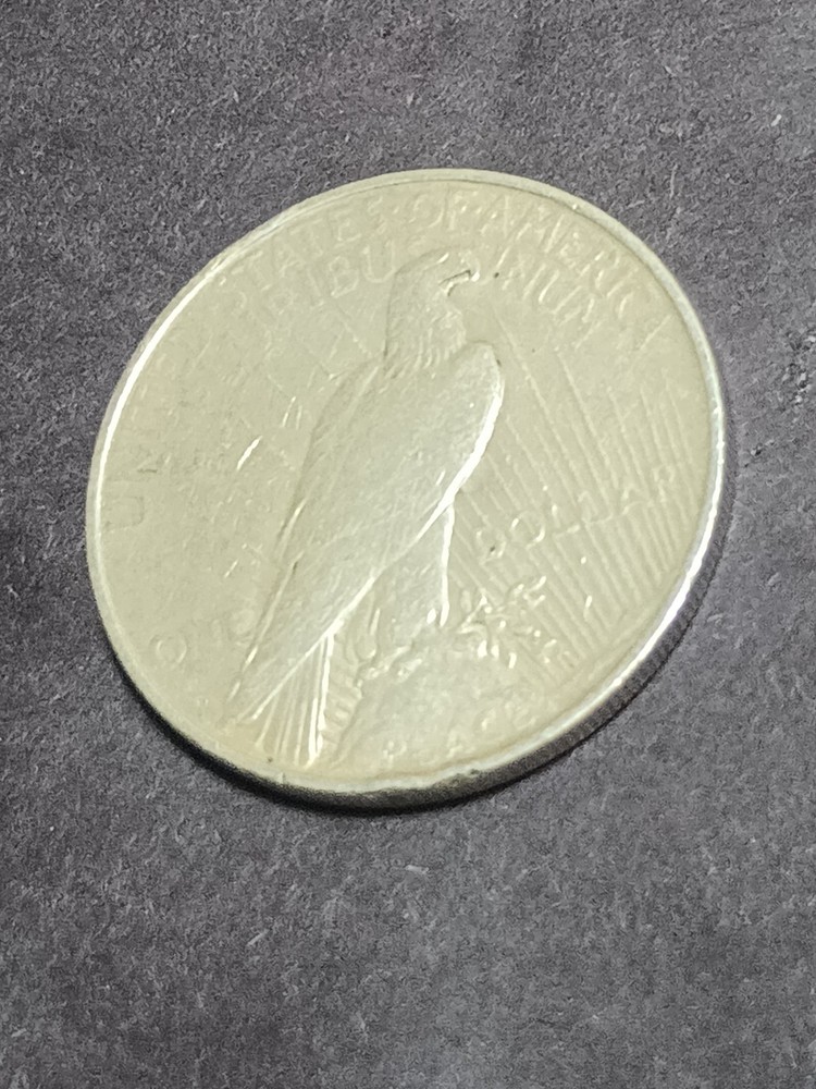 1927-D 90% FINE SILVER PEACE DOLLAR $1