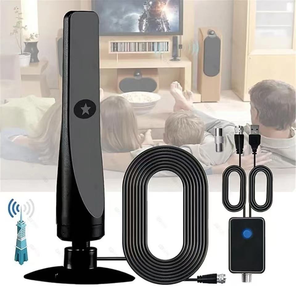 4K Rewave Antena, TV Antenna, Suction Cup TV Antenna Plug Play 3m Cable 2025