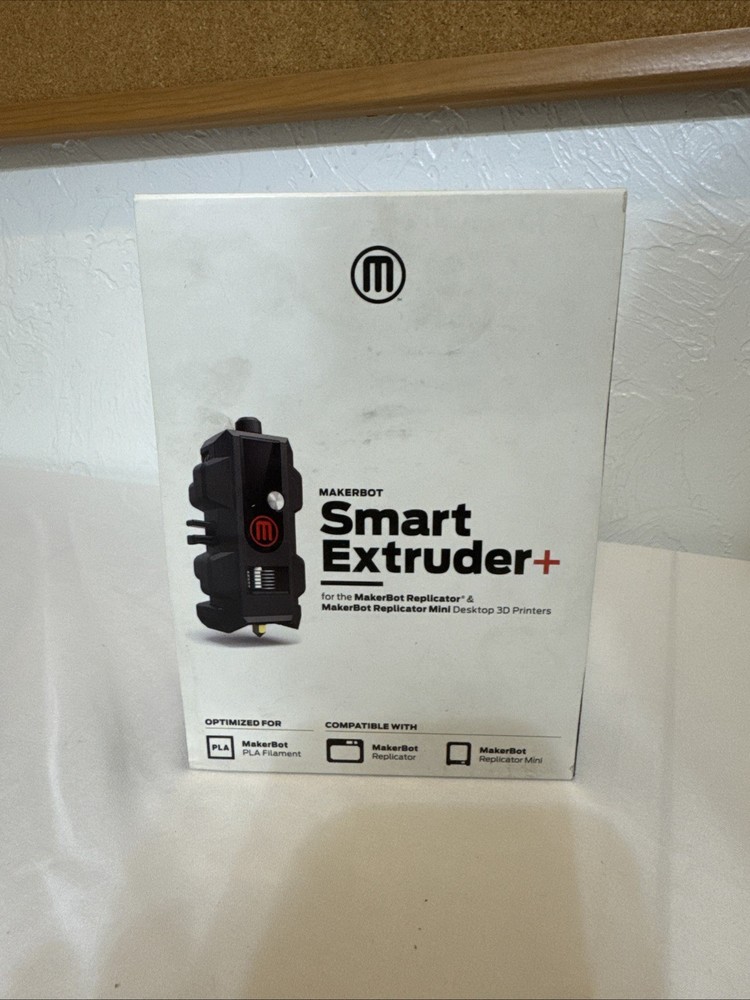 MakerBot Smart Extruder+ Black PLA for Replicator & Mini MP07325 MP07326