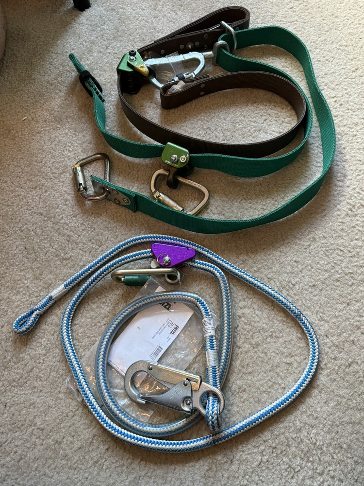 New lineman climbing gear