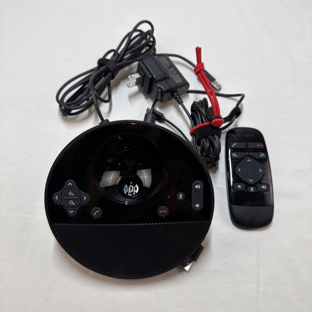 Logitech BCC950 Video Conference Webcam BASE & Remote ONLY