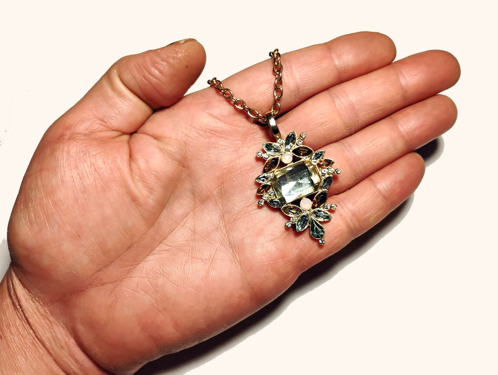 Haunted Ghost Necklace, The Ancient Ram Inn Ghost!