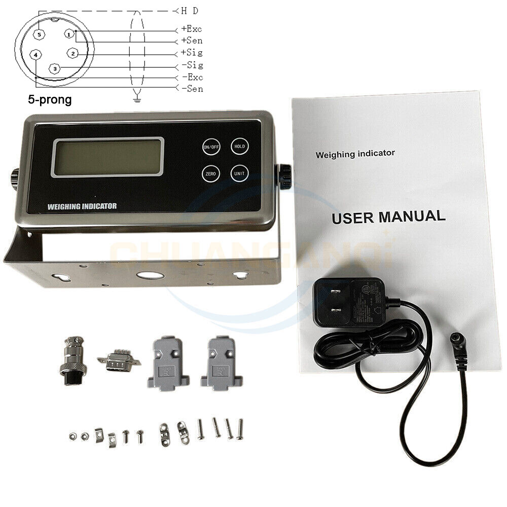 LP7515 Digital Weighing Scale LCD Display Load Cell Indicator Replace for OP-902
