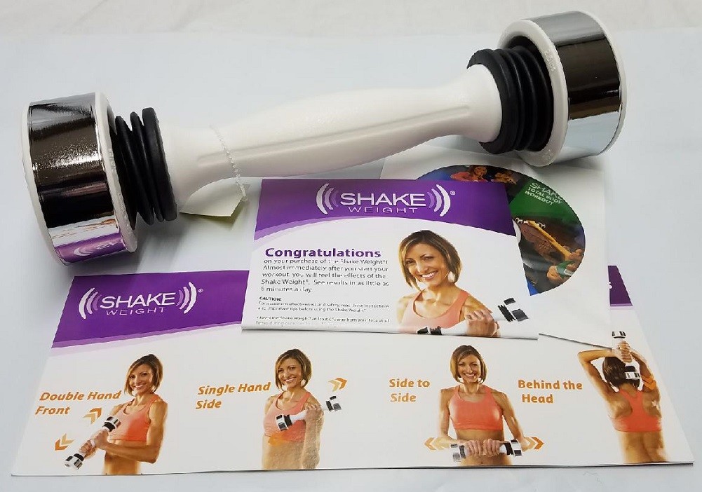 Shake Weight Exercise Weight 21/2 Lb. Boxed White