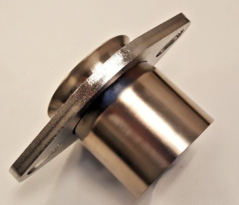 2.25" ID Exhaust Fix Repair Oval Socket Flange 2 Bolt Universal Kit 2-1/4" Inch