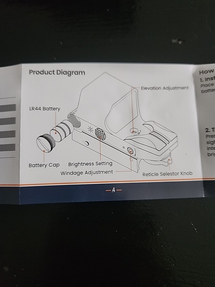 Reflex Holographic Red Dot Sight