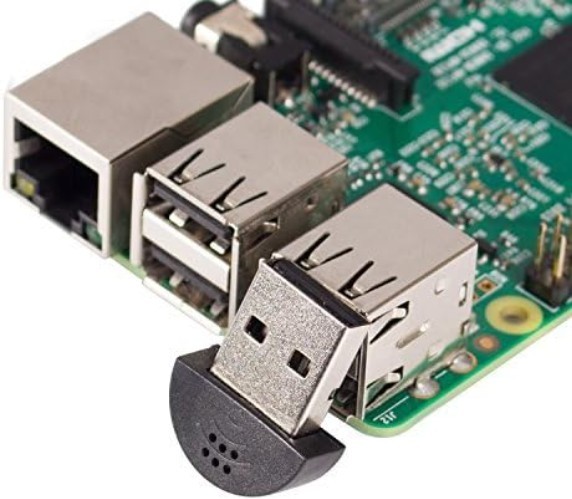 Ultra Portable USB Microphone for Raspberry Pi - Noise-Canceling & Compact