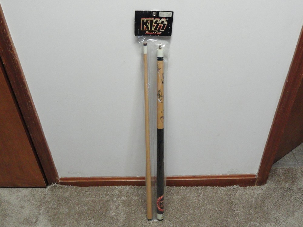 KISS Rock and Roll Over Pool Cue Stick NOS