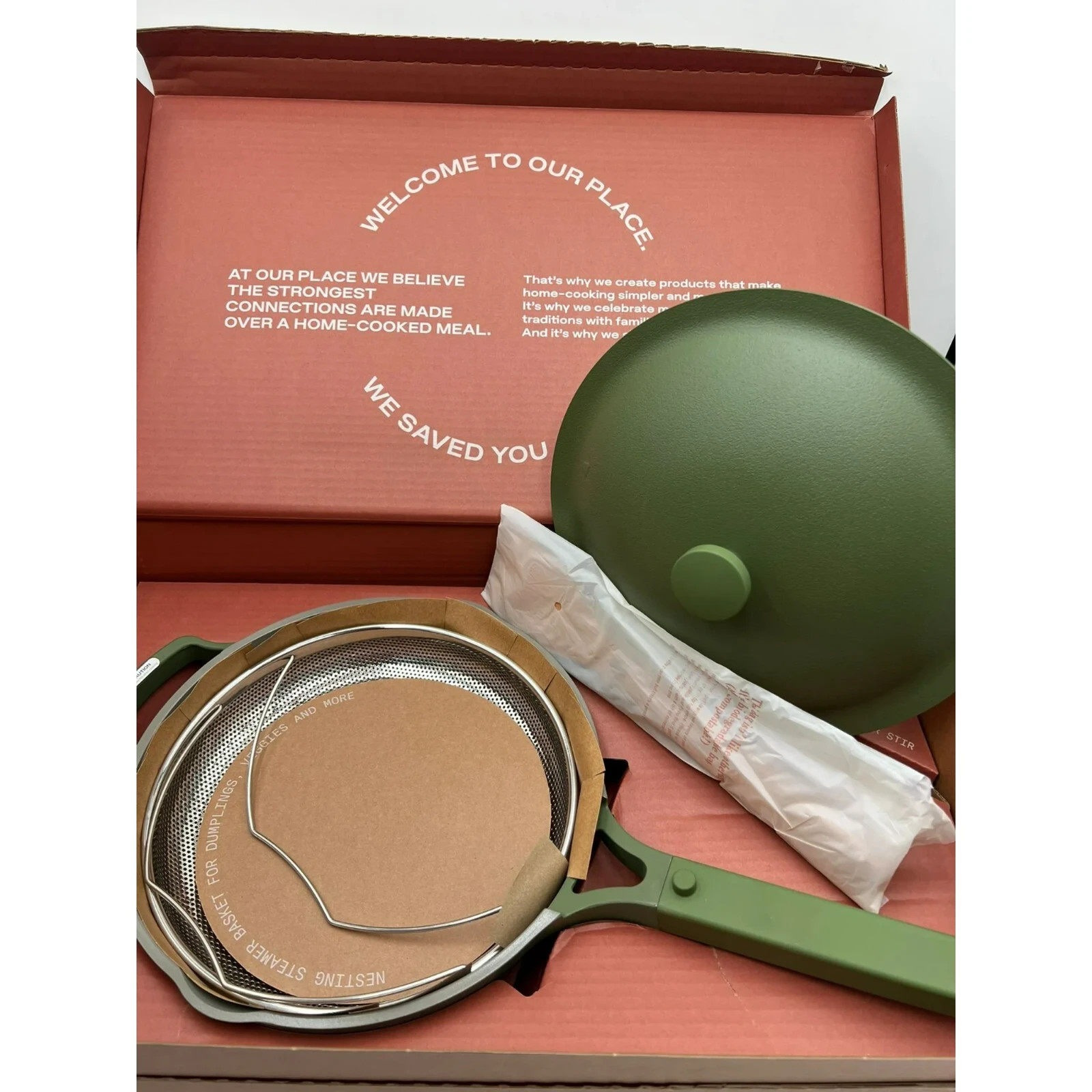 Our Place Always Pan SAGE Color 2.6qt/2.46l IN BOX