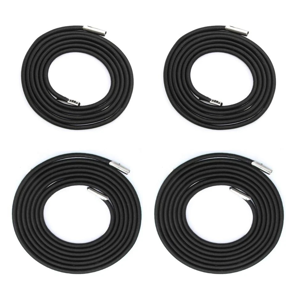 Universal Replacement Cord for Zero Gravity Chair, 4 Pack Elastic Cords Repai...
