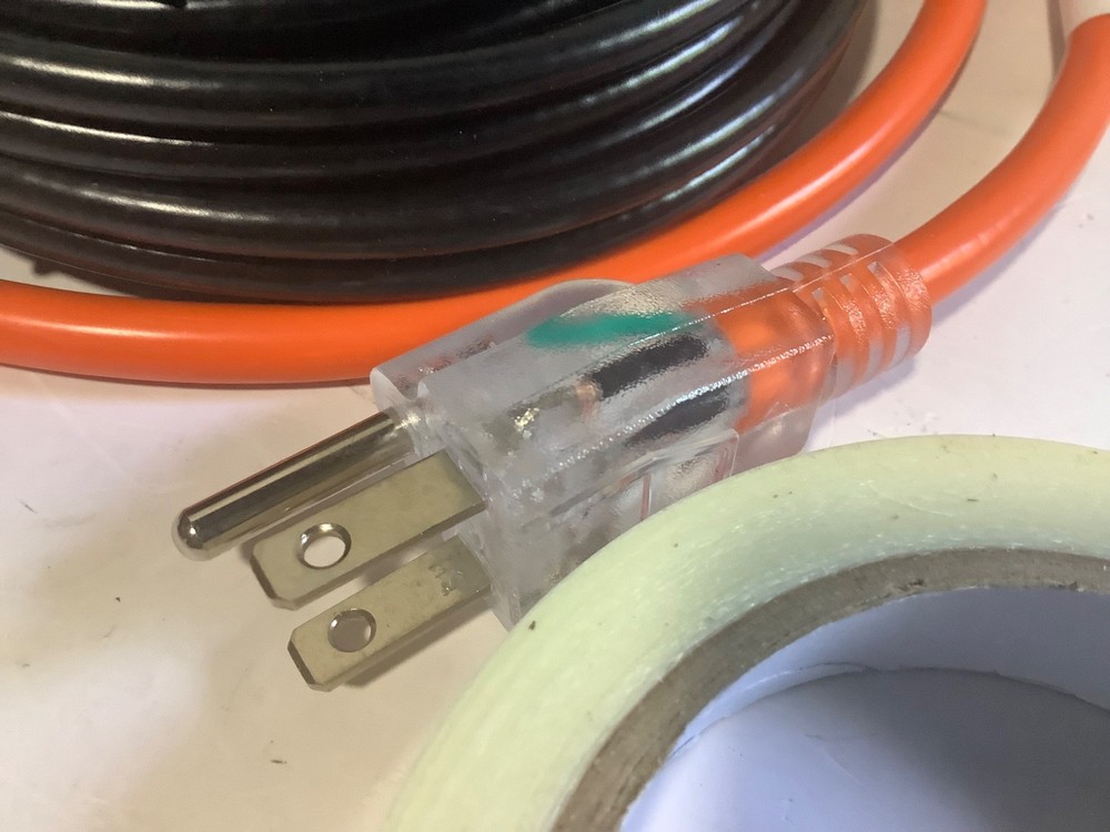 Vevor Pipe Heating Cable 12ft. PFPC1-1A012