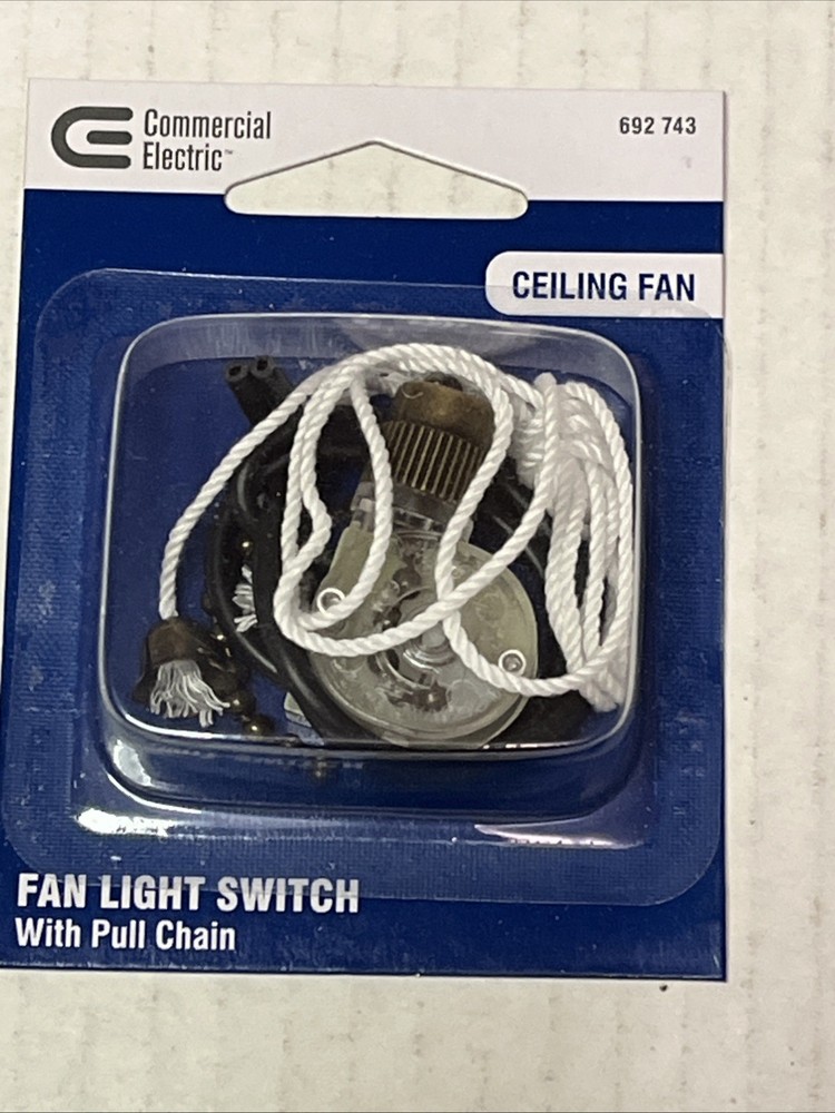 Commercial Electric Fan Light Switch with Pull Chain