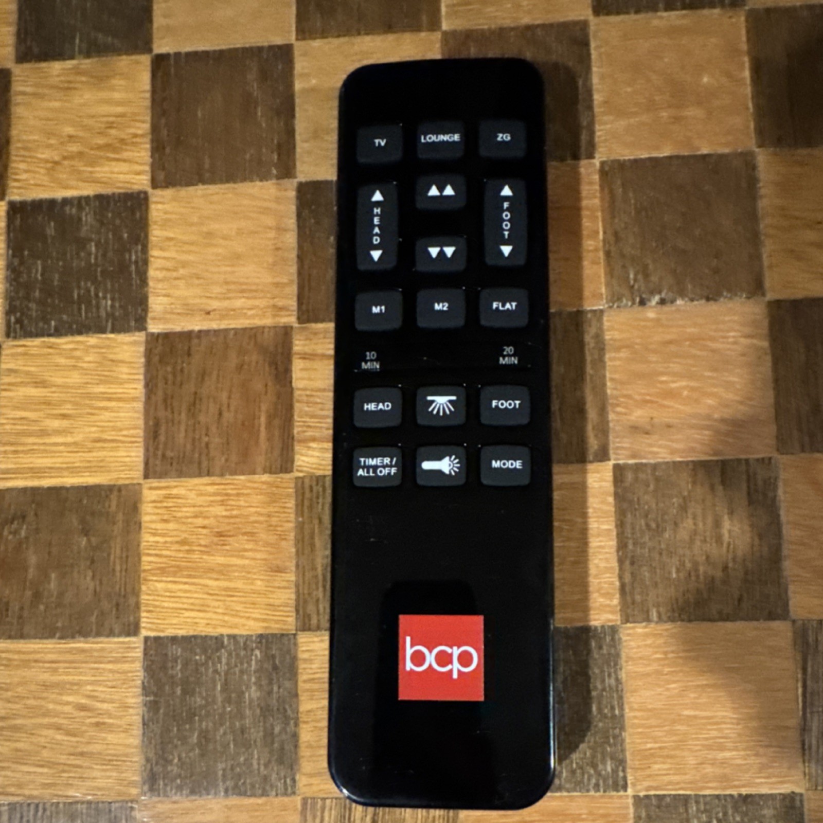 Richmat HJH55 Remote Control for Adjustable Bed Black Compatible with bcp