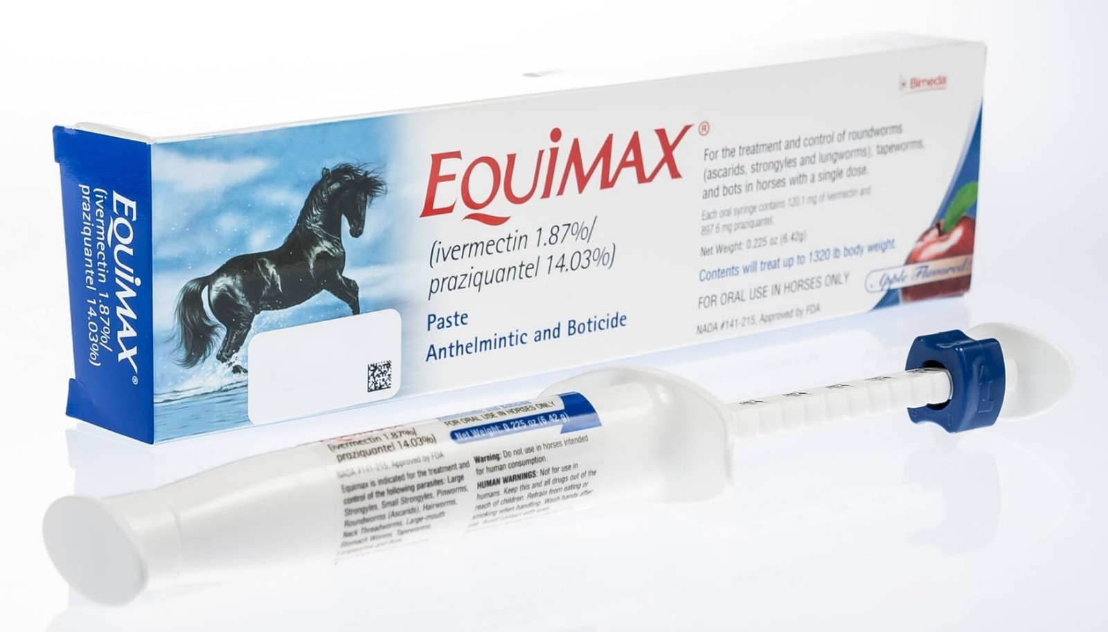 Equimax 6.42g Oral Paste Apple Flavor