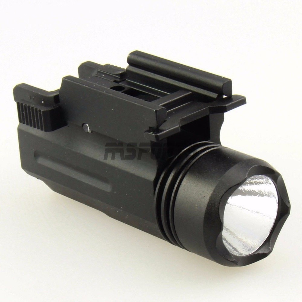 Tactical PSTL Compact Red Laser with QD Quick Release Flash Light Flashlight